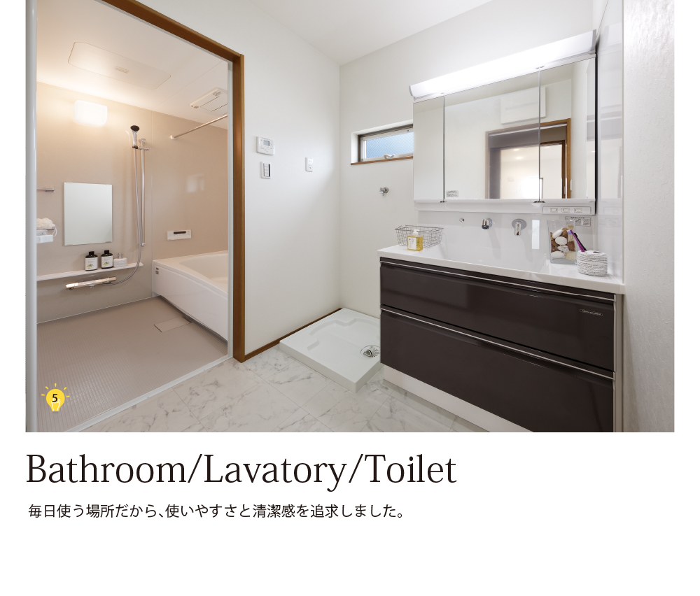Bathroom/Lavatory/Toilet